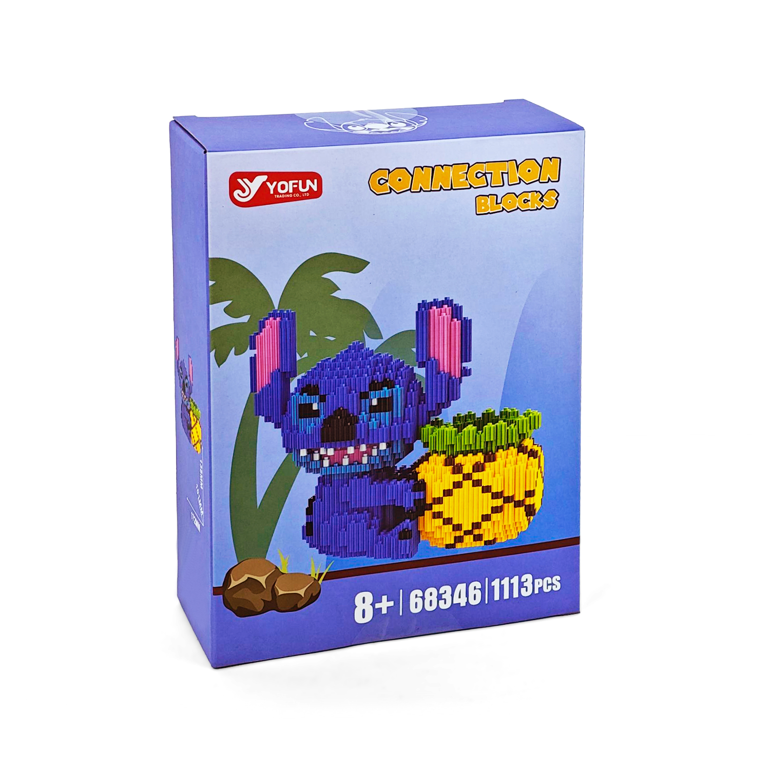 Конструктор Стич подставка 1113 дет. - фото 3