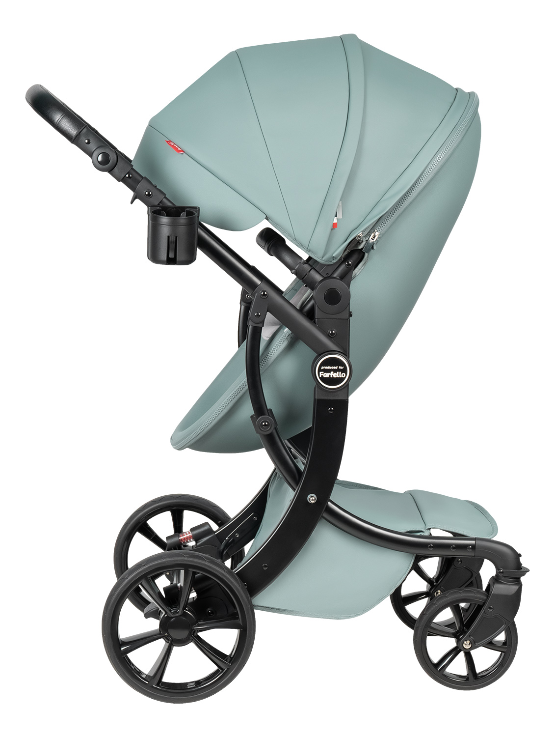 Коляска трансформер Aimile Spring бирюзовый - фото 15