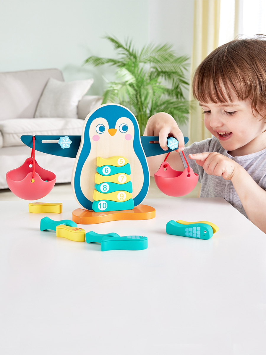 Настольная игра Hape Балансир Пингвин E1074_HP - фото 3