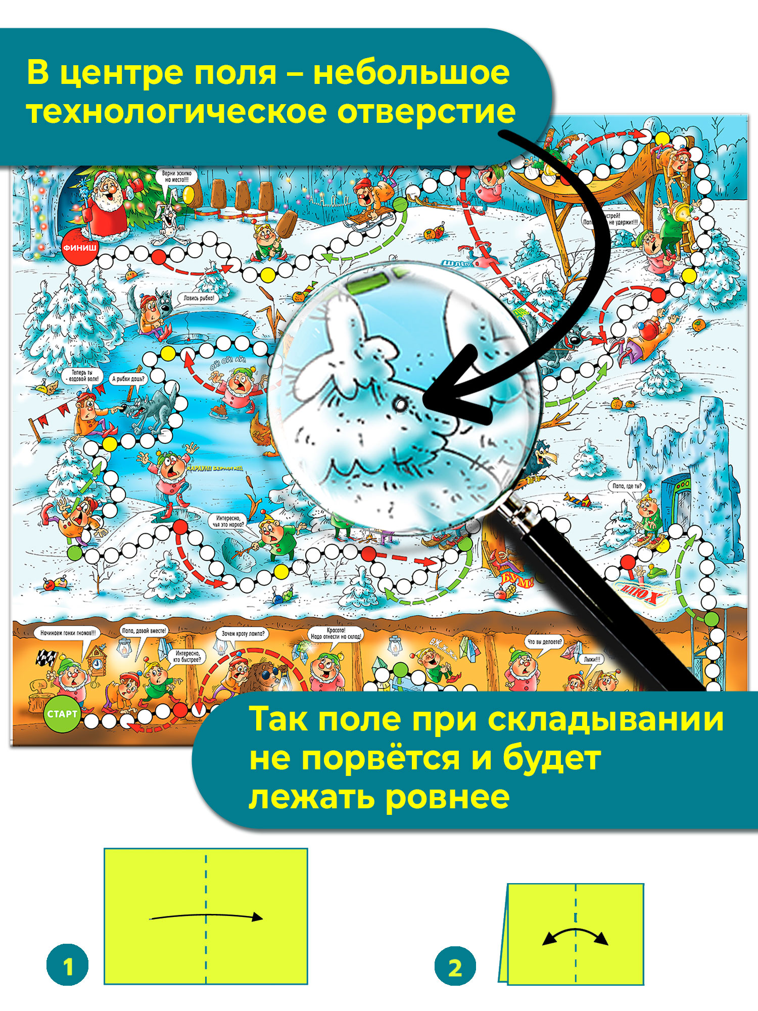 Игра Дрофа-Медиа Ходилки Гномики 1784 - фото 4