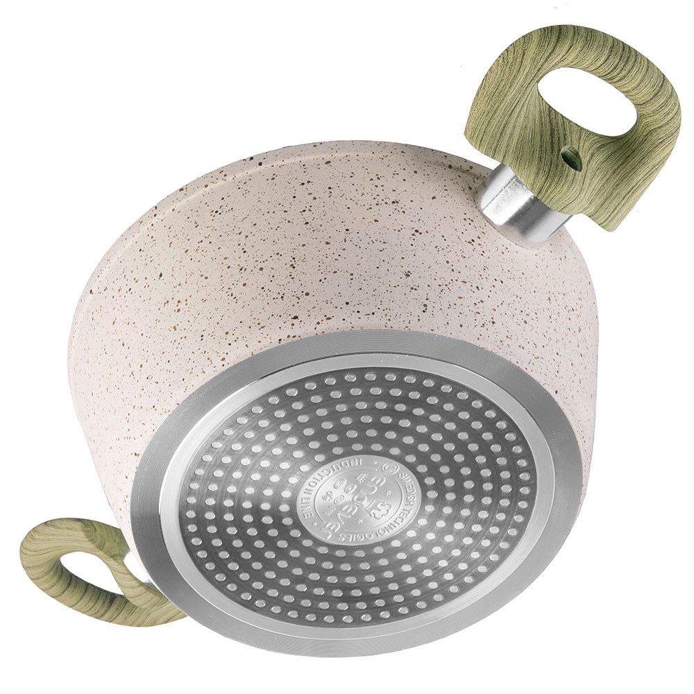 Кастрюля ENDEVER Stone-Beige-20C - фото 5