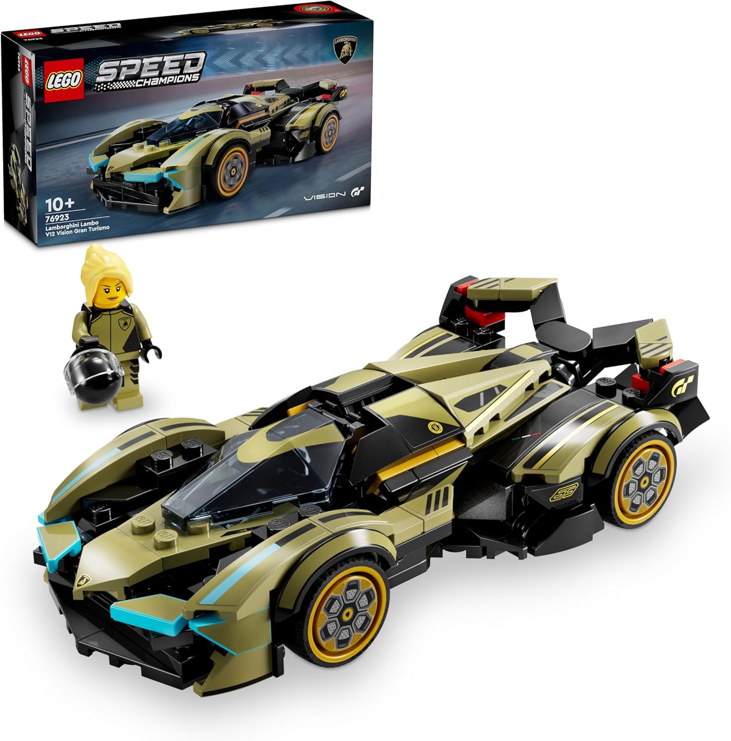 Конструктор LEGO Speed Champions Lamborghini V12 Vision GT 230 дет. - фото 1