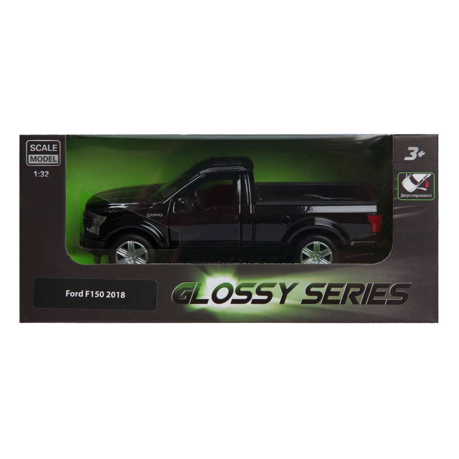 Автомобиль Mobicaro Ford F150 1:32 черный 544045 - фото 2