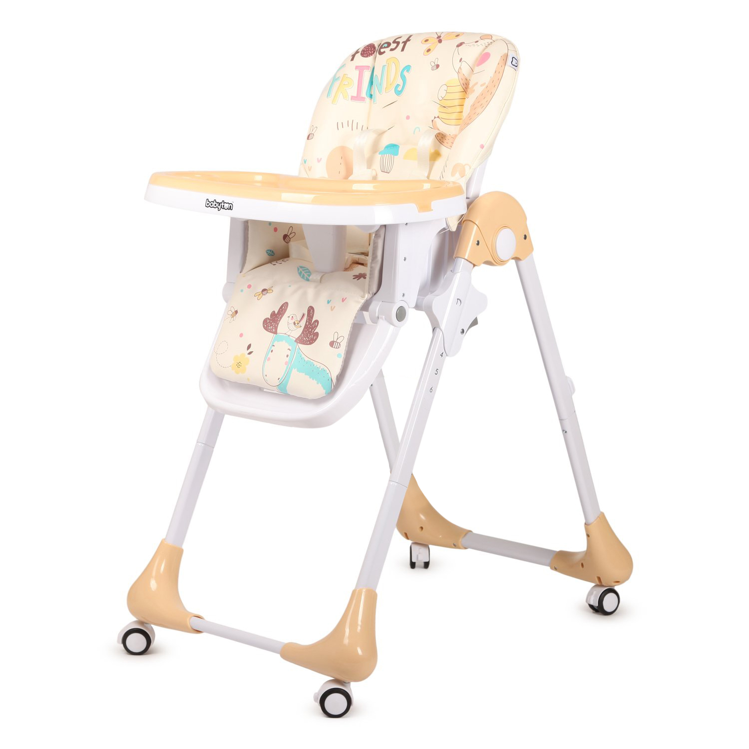 Стульчик для кормления Babyton Optima Beige классический - фото 1