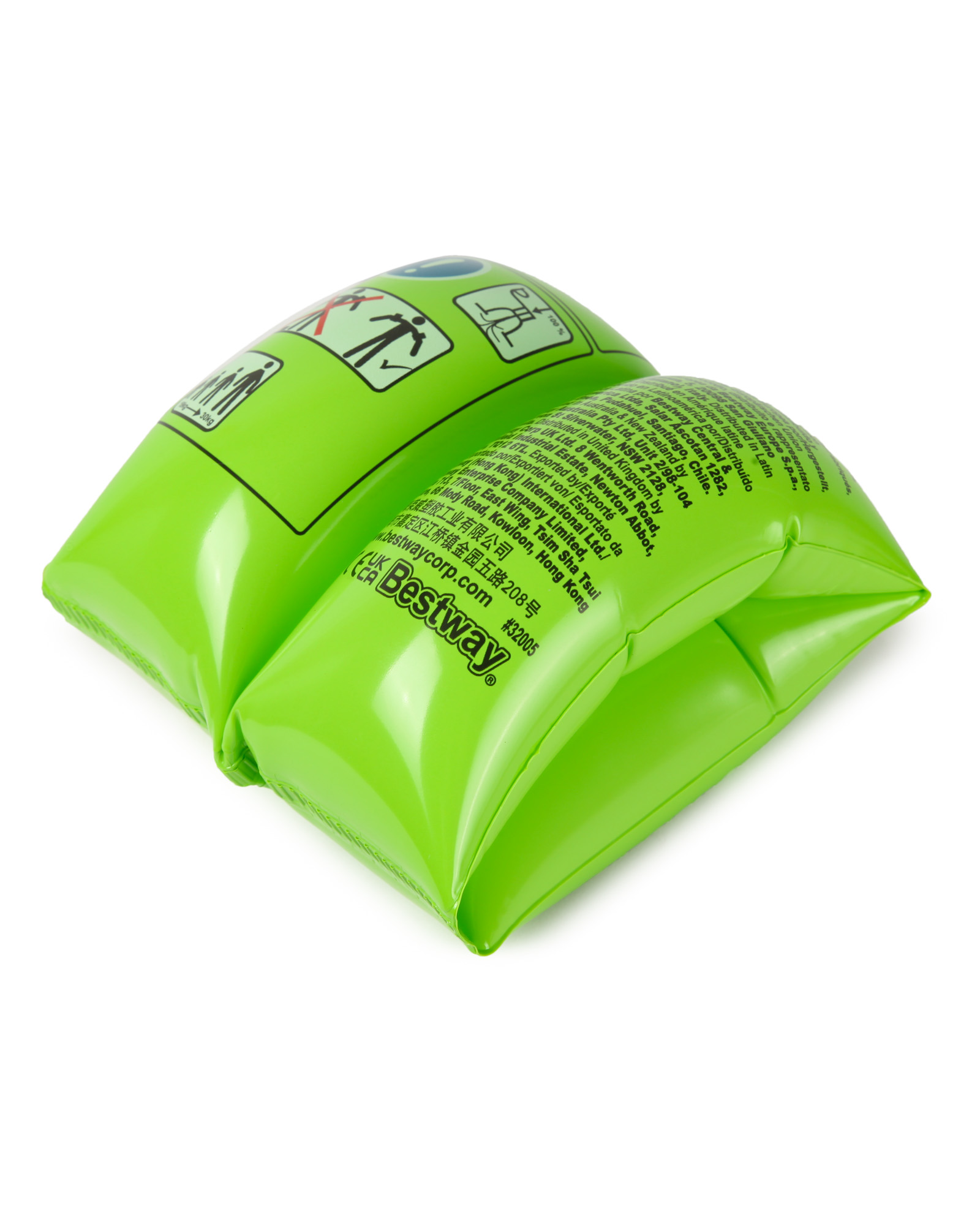 Нарукавники Bestway зеленые 20*20см - фото 4