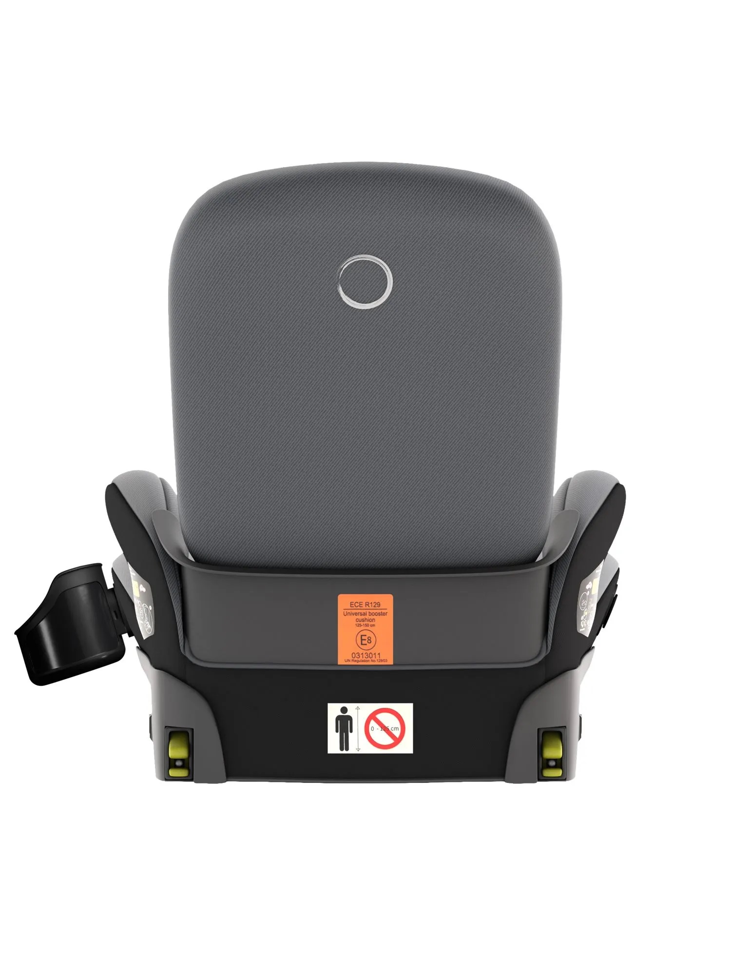 Автокресло KLEE Mild с подстаканником Isofix 2/3 (15-36 кг) серый - фото 10
