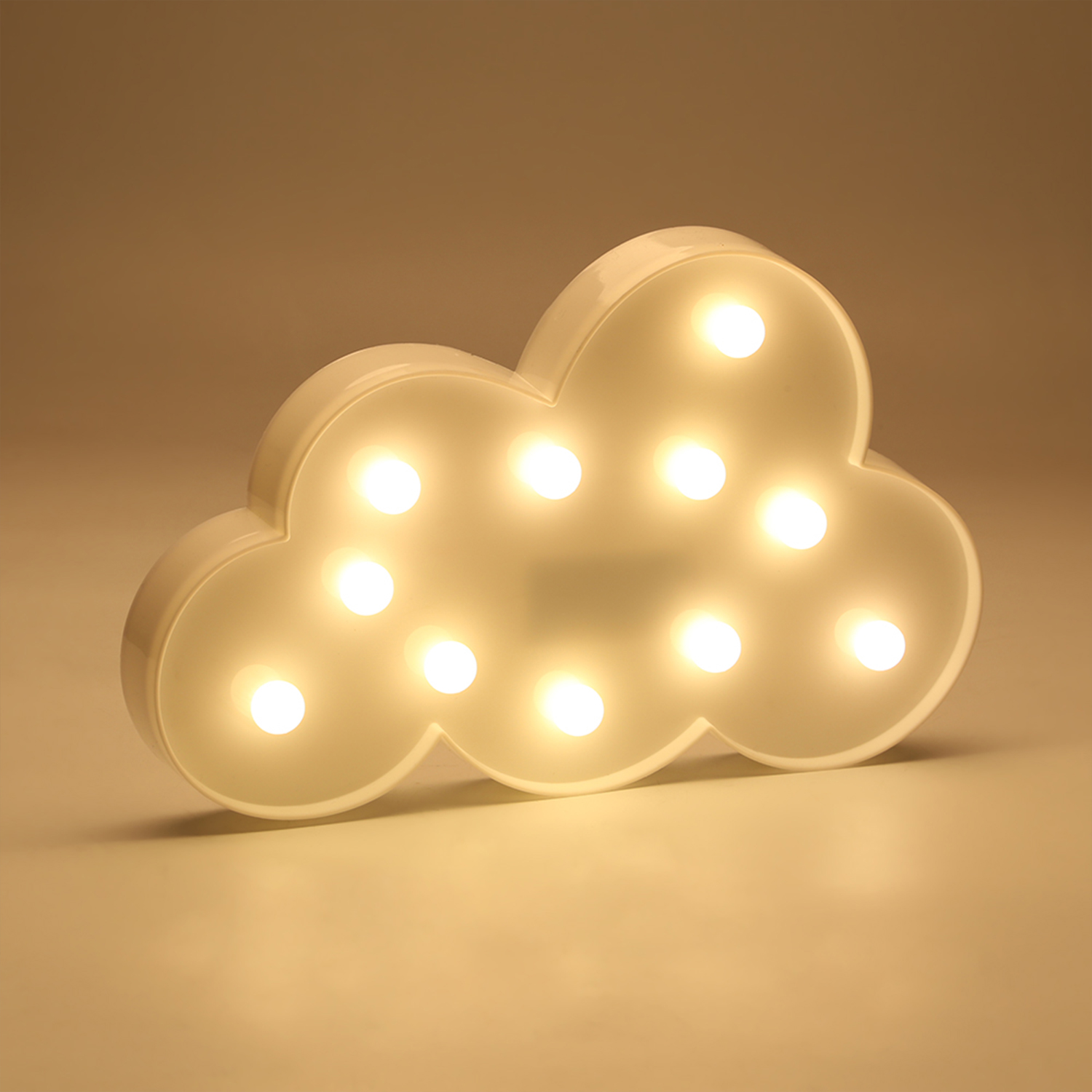 Ночник-светильник MINI-TOYS «Облачко» 11*LED лампочек белый - фото 2