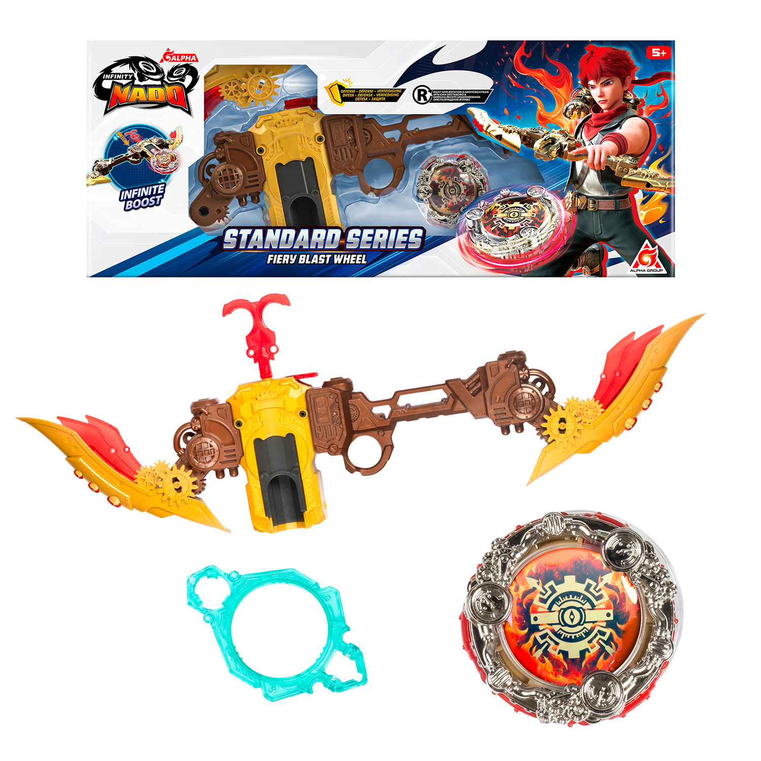 Игровой набор Infinity Nado Fiery Blast Wheel - фото 1