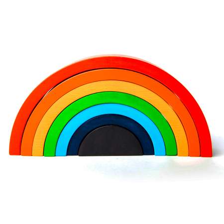 Игрушка FEiDUBEi пирамидка Радуга