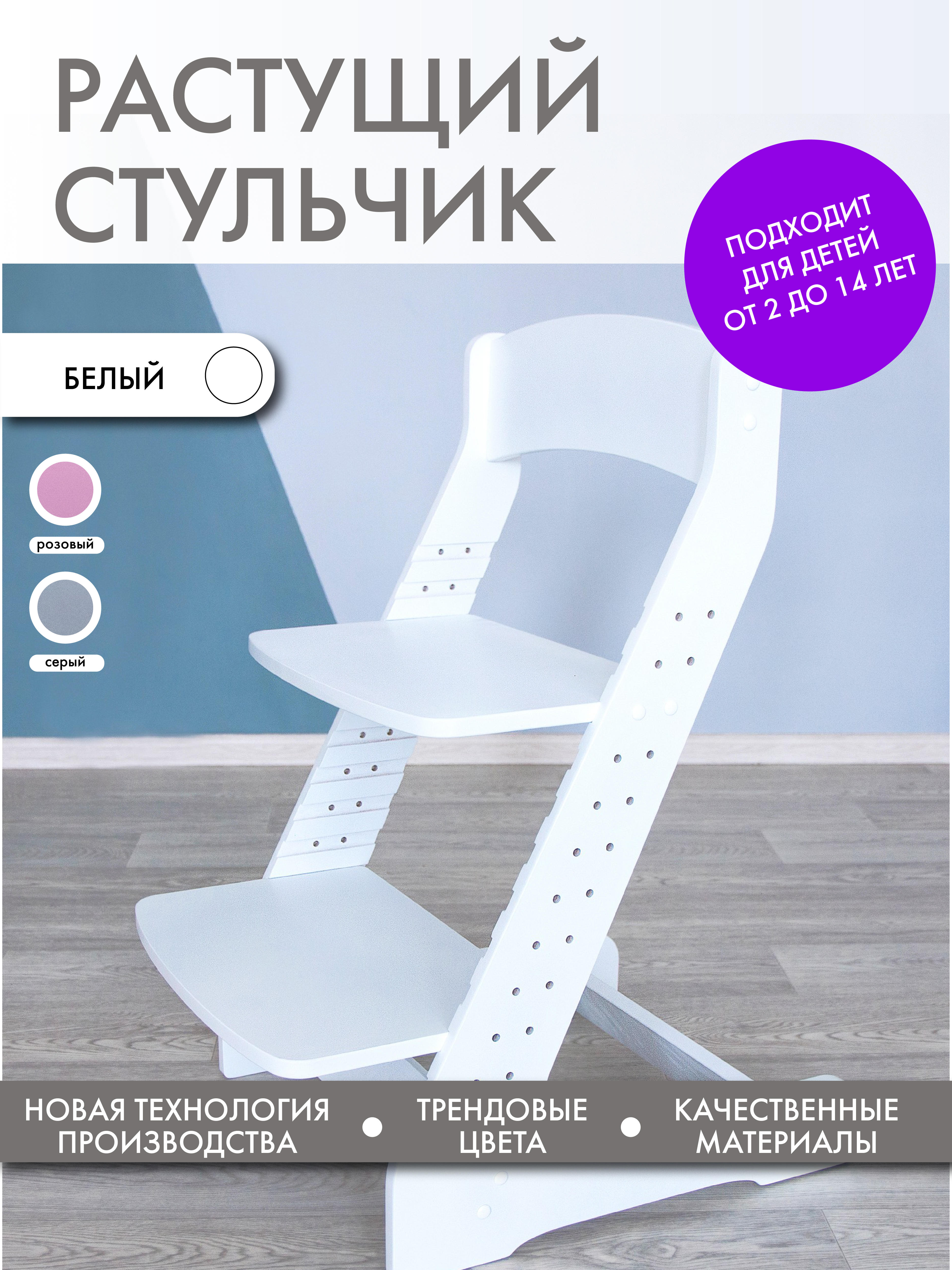 Стульчик для кормления Alubalu трансформер - фото 1