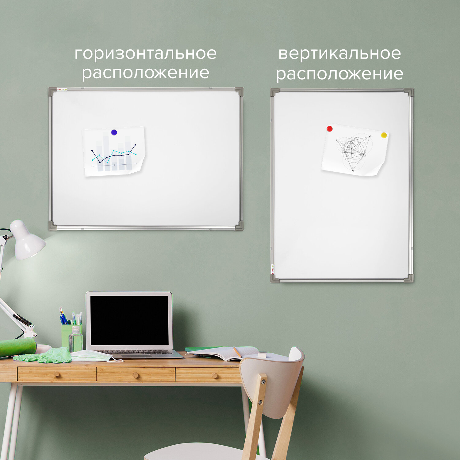 Магнитно-маркерная доска Staff - фото 8