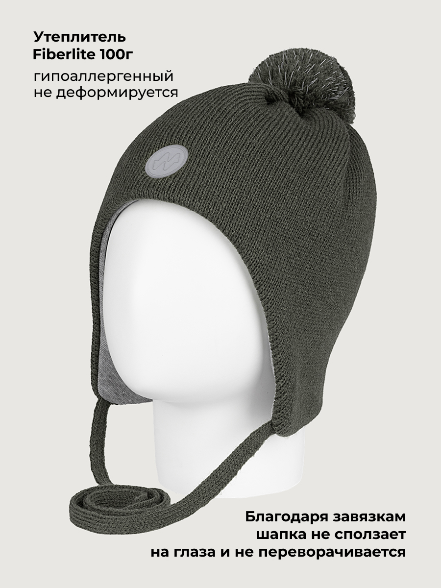 Шапка NIKASTYLE 11з50726 хаки - фото 3