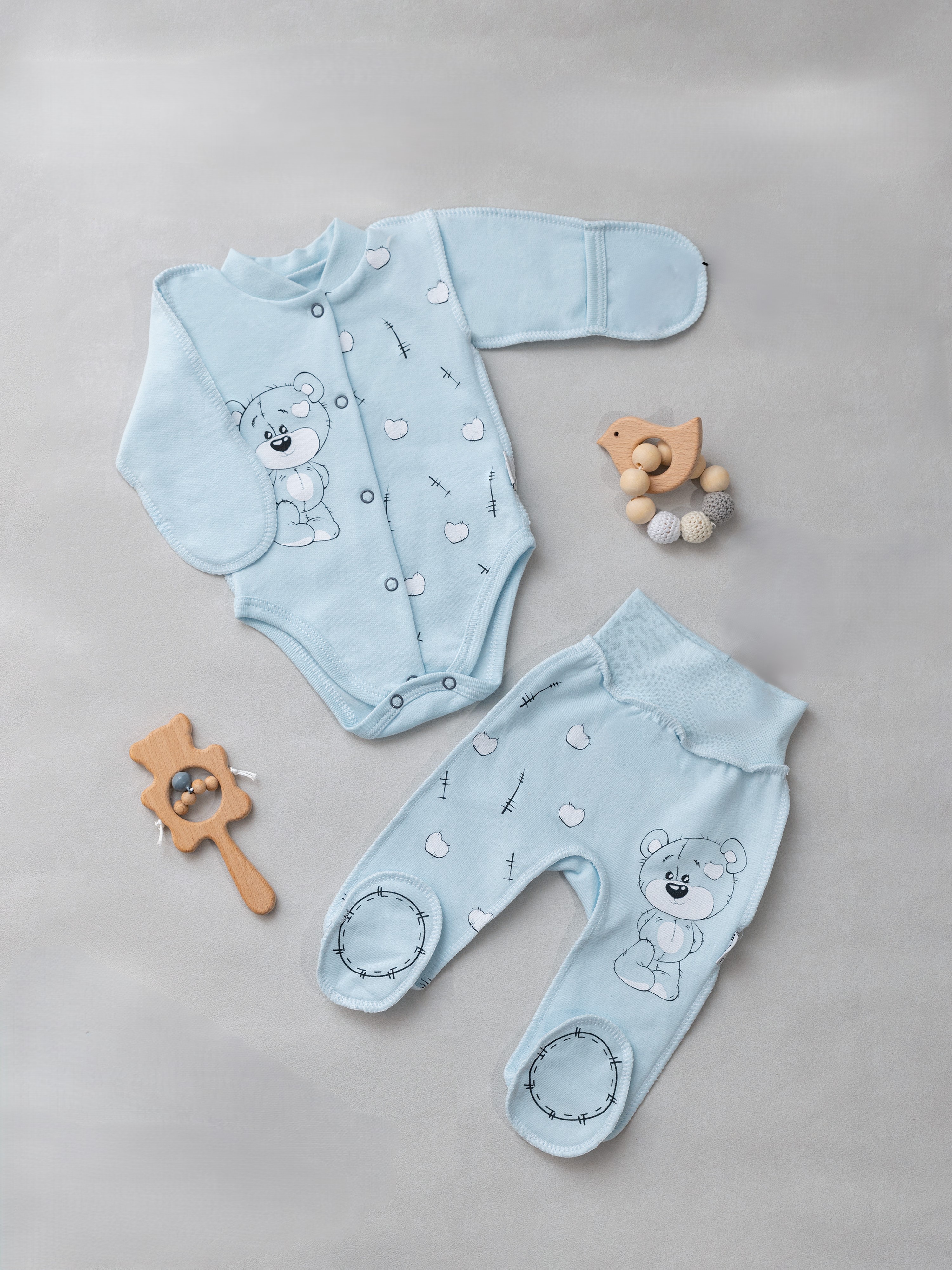 Боди и ползунки Amelli 290.140.0.293.055;230.005.0.293.055гол - фото 6