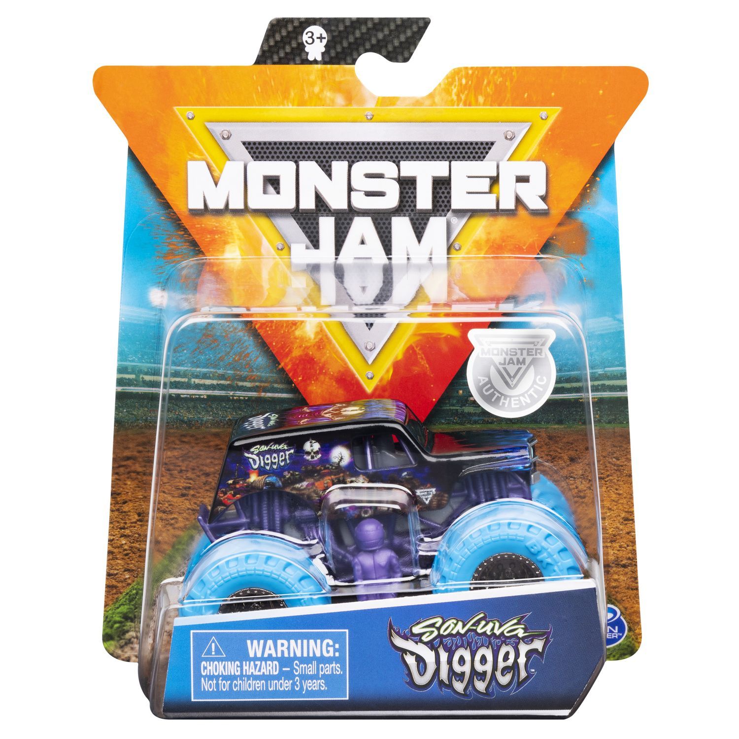 Внедорожник Monster Jam 1:64 в ассортименте 6044941 - фото 3