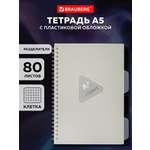 Тетрадь Brauberg клетка