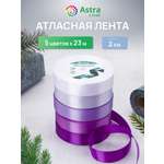 Лента атласная упаковочная Astra Craft 5 штук