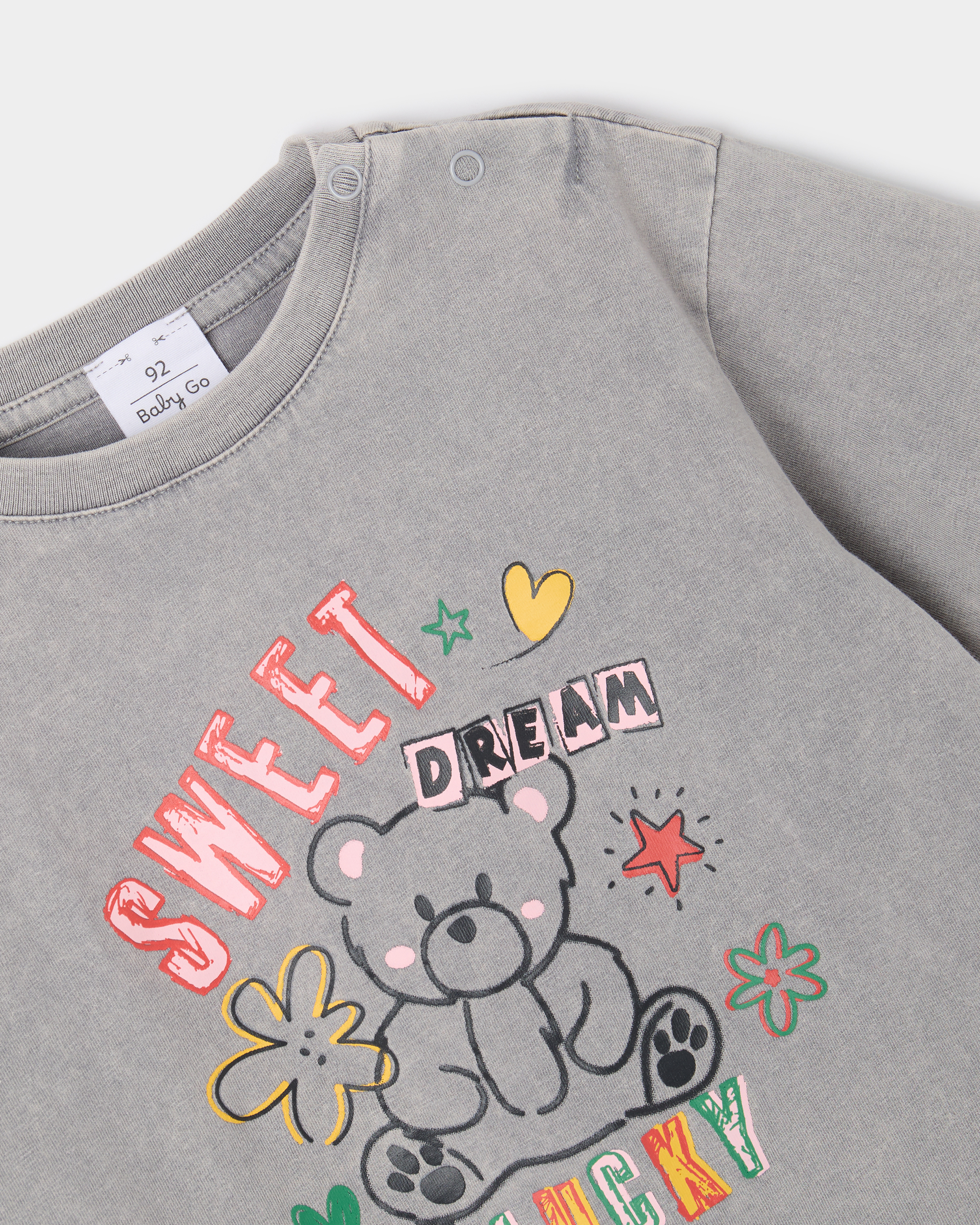 Футболка BabyGo S26-200BGig-GG - фото 4