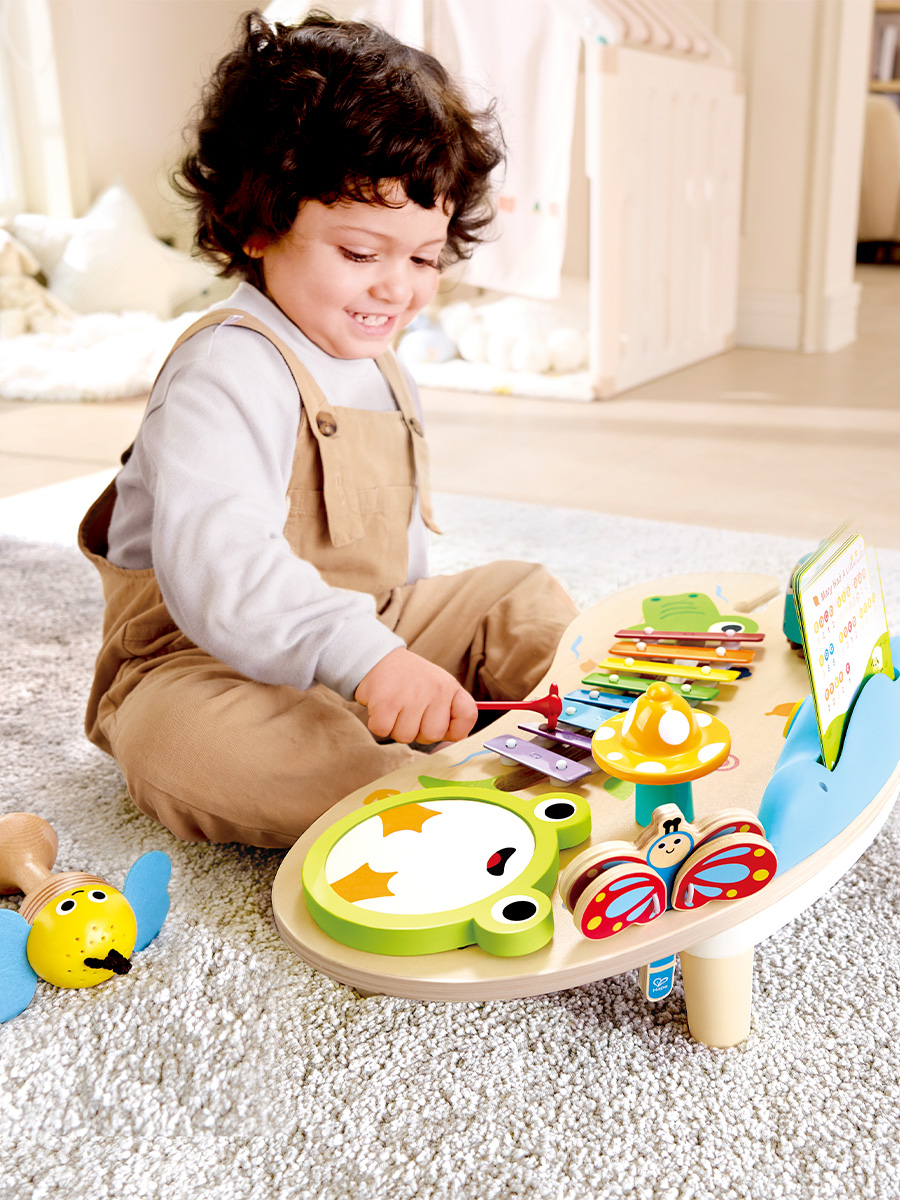 Игрушка музыкальная Hape "Ксилофон" Звуки Природы ксилофон - фото 2