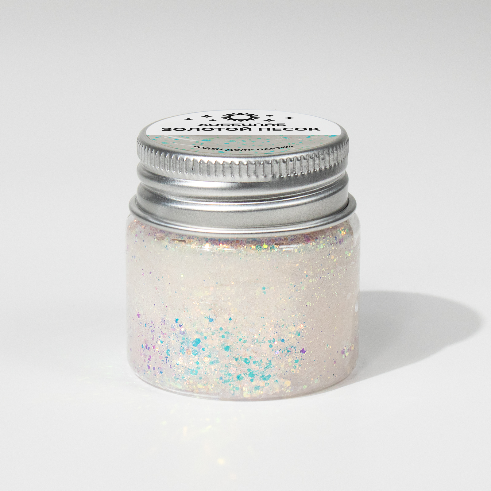 Глиттер шиммер для тела ХОББИЛАБ Золотой песок 30 г - фото 11