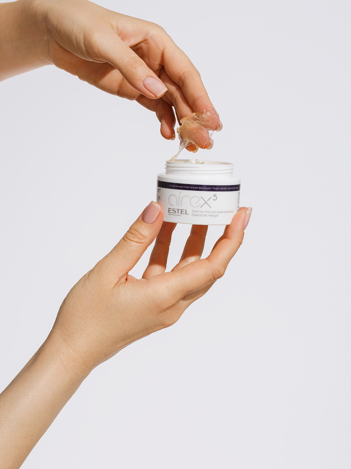 Гель суперсильной пластичной Estel Professional Airex пластичной фиксации эластик 75 мл - фото 5