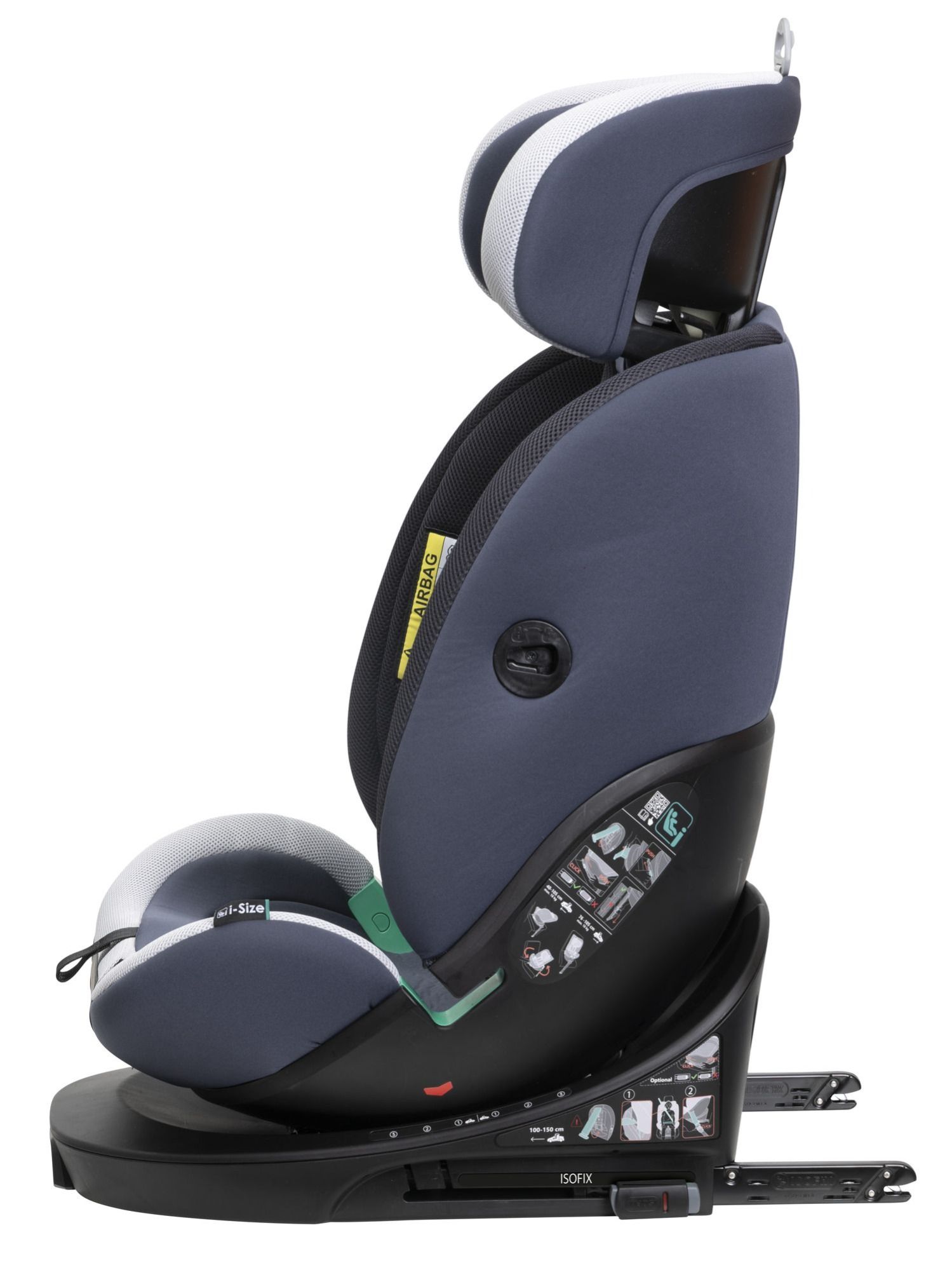 Автокресло Chicco Isofix 0+/1/2/3 (0-36 кг) синий - фото 13