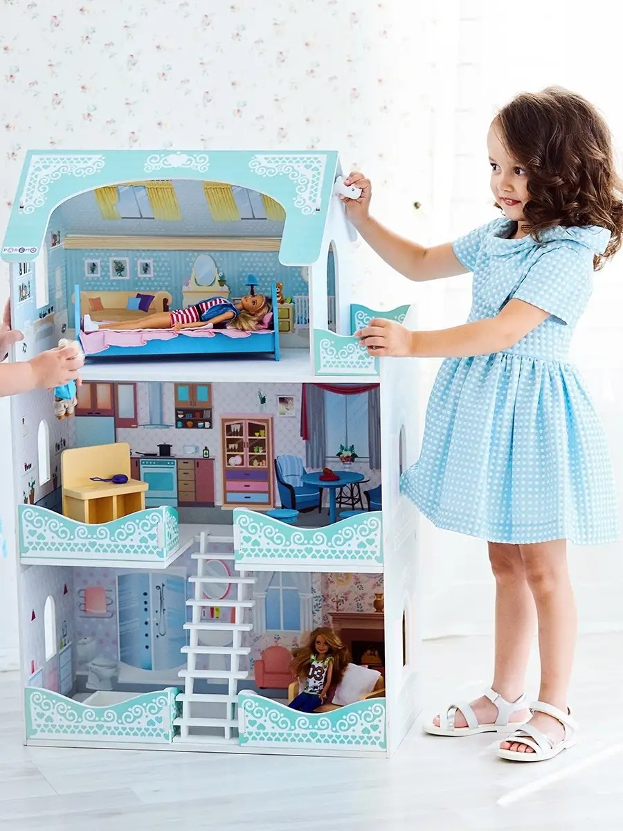 Домик для кукол PAREMO с мебелью PD318-09 - фото 3