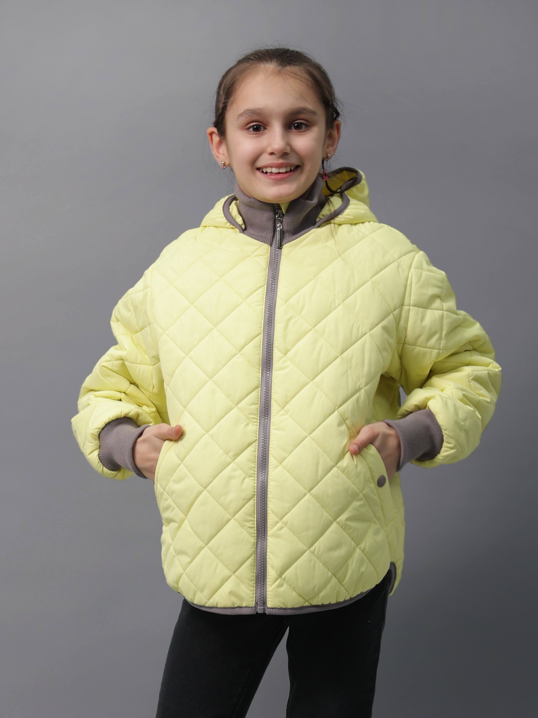 Куртка Аврора 1144-Д/желтый - фото 2
