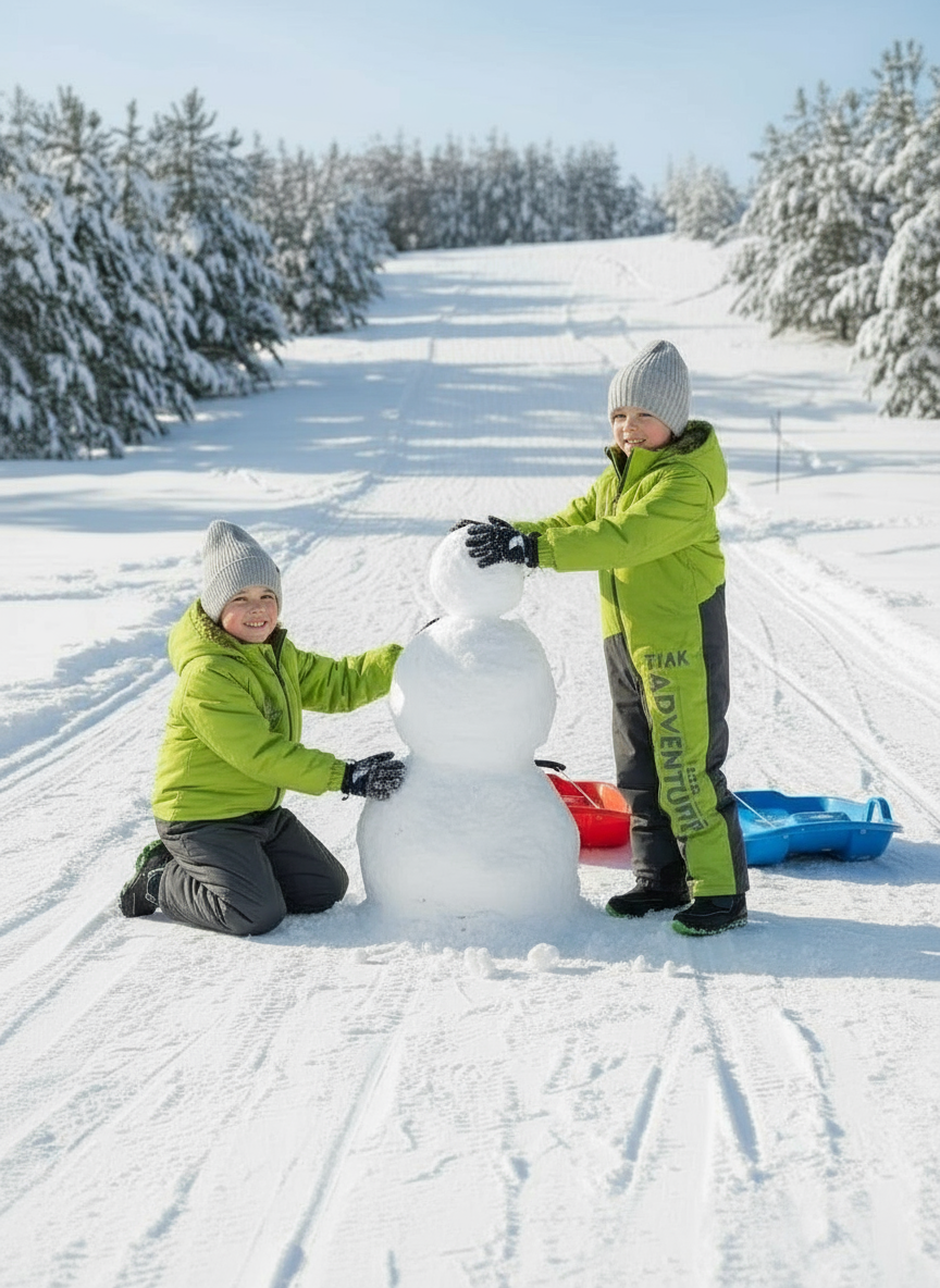 Комбинезон Arctic kids 30-038 салат - фото 3