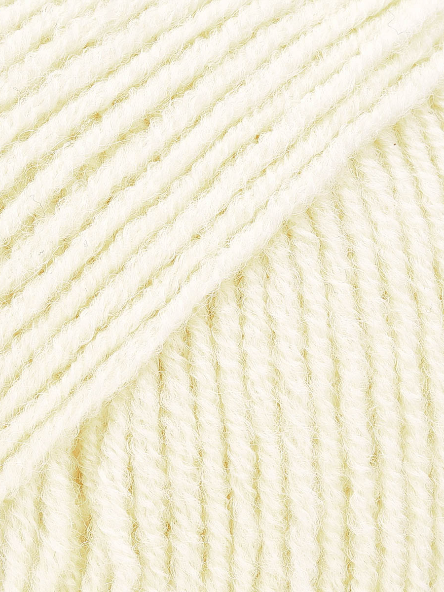 Пряжа YarnArt Merino de Lux полушерстяная 100 г 280 м 502 молочный 5 мотков - фото 4