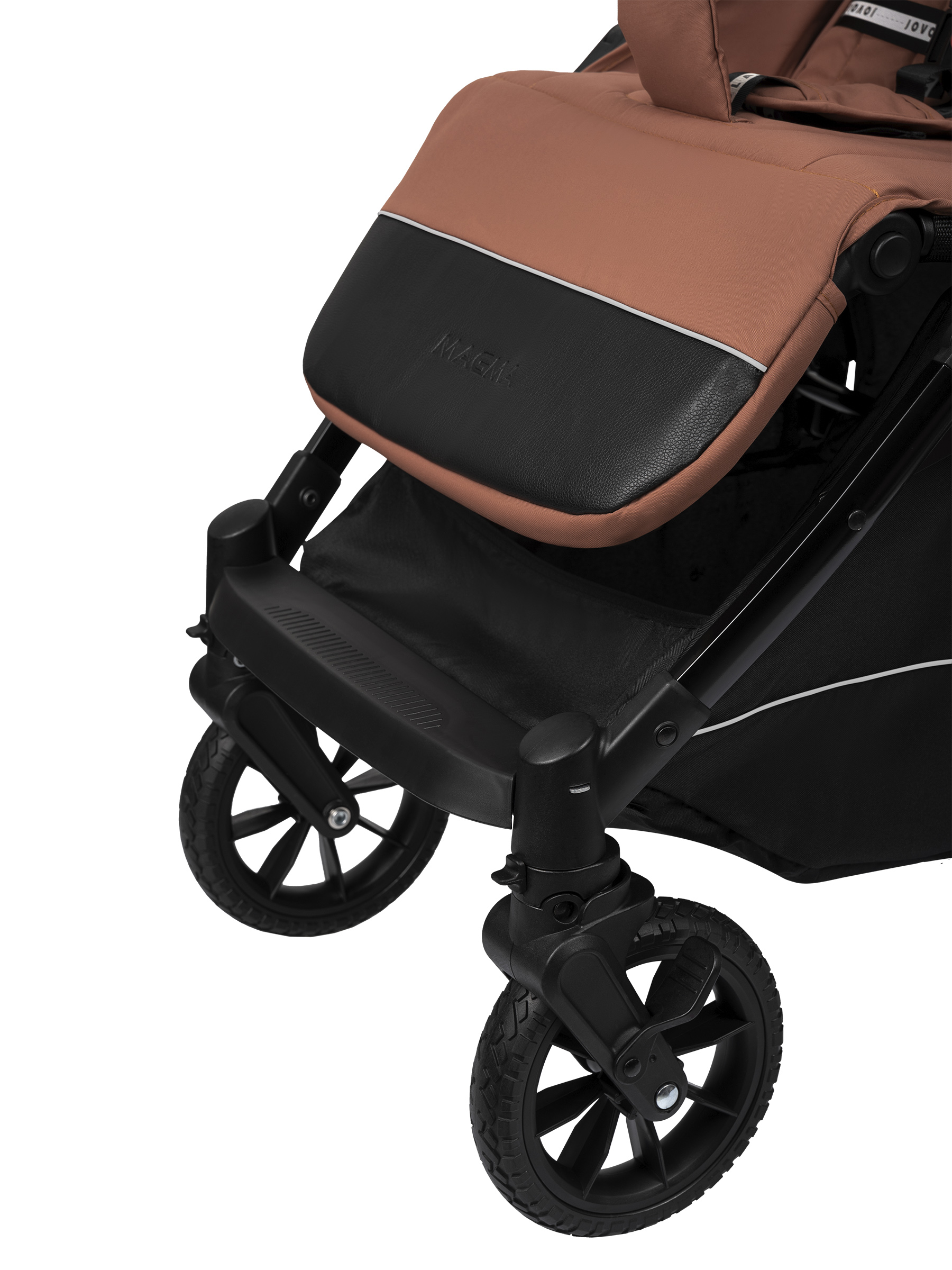 Коляска прогулочная JOVOLA Magma Plus терракот - фото 41