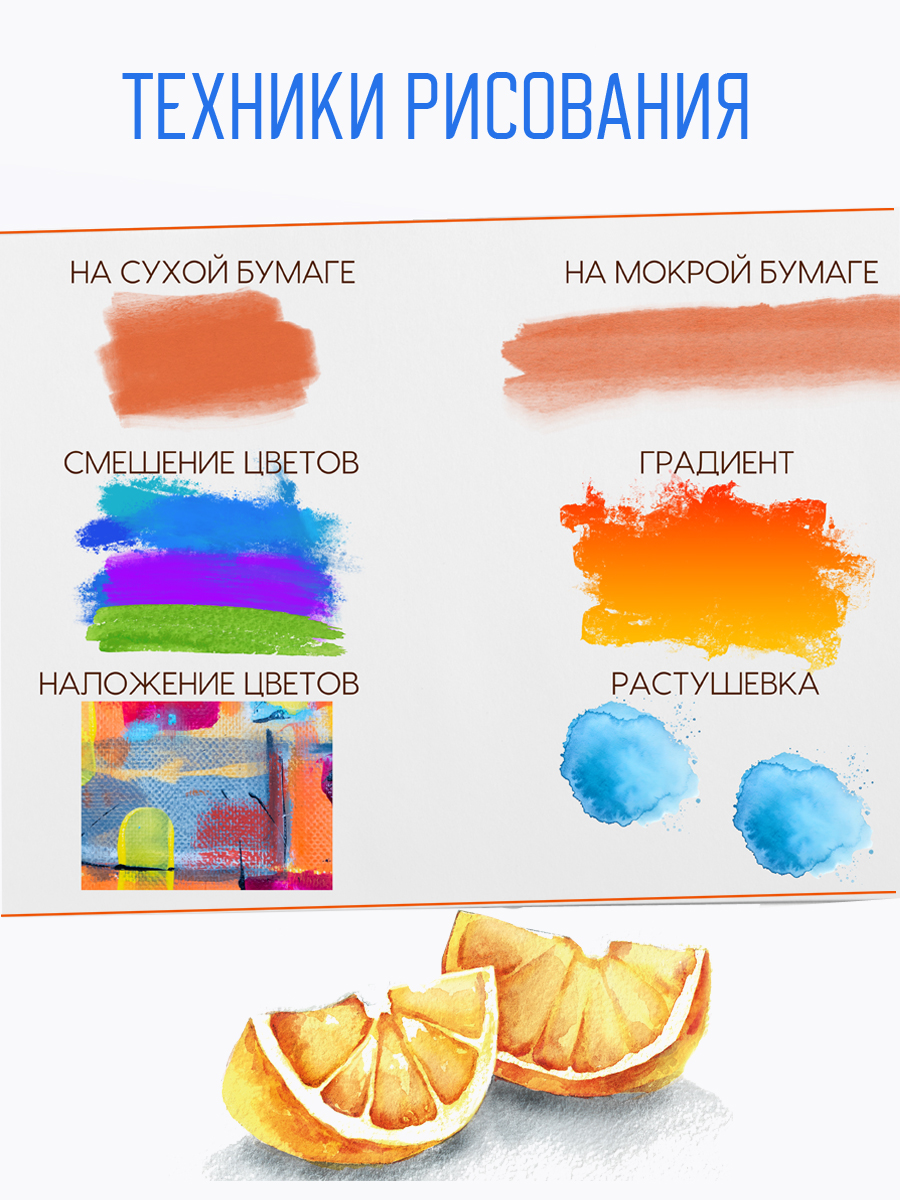 Маркеры Orange Peel 24 шт. - фото 5