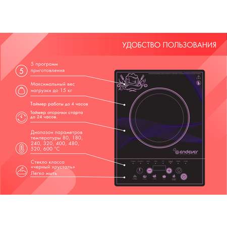 Плита ENDEVER Skyline DP-41