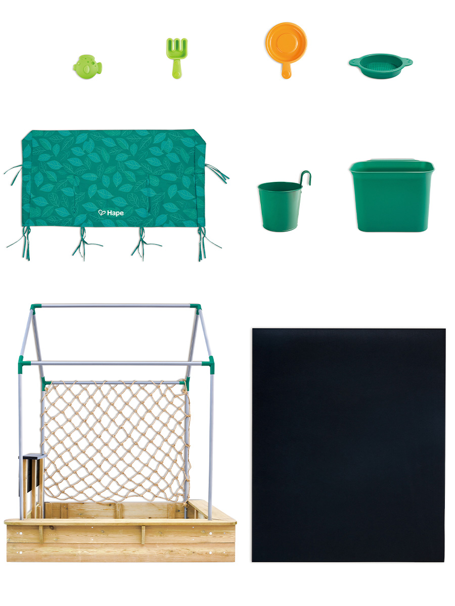 На природе с тентом Hape Песочница - фото 6