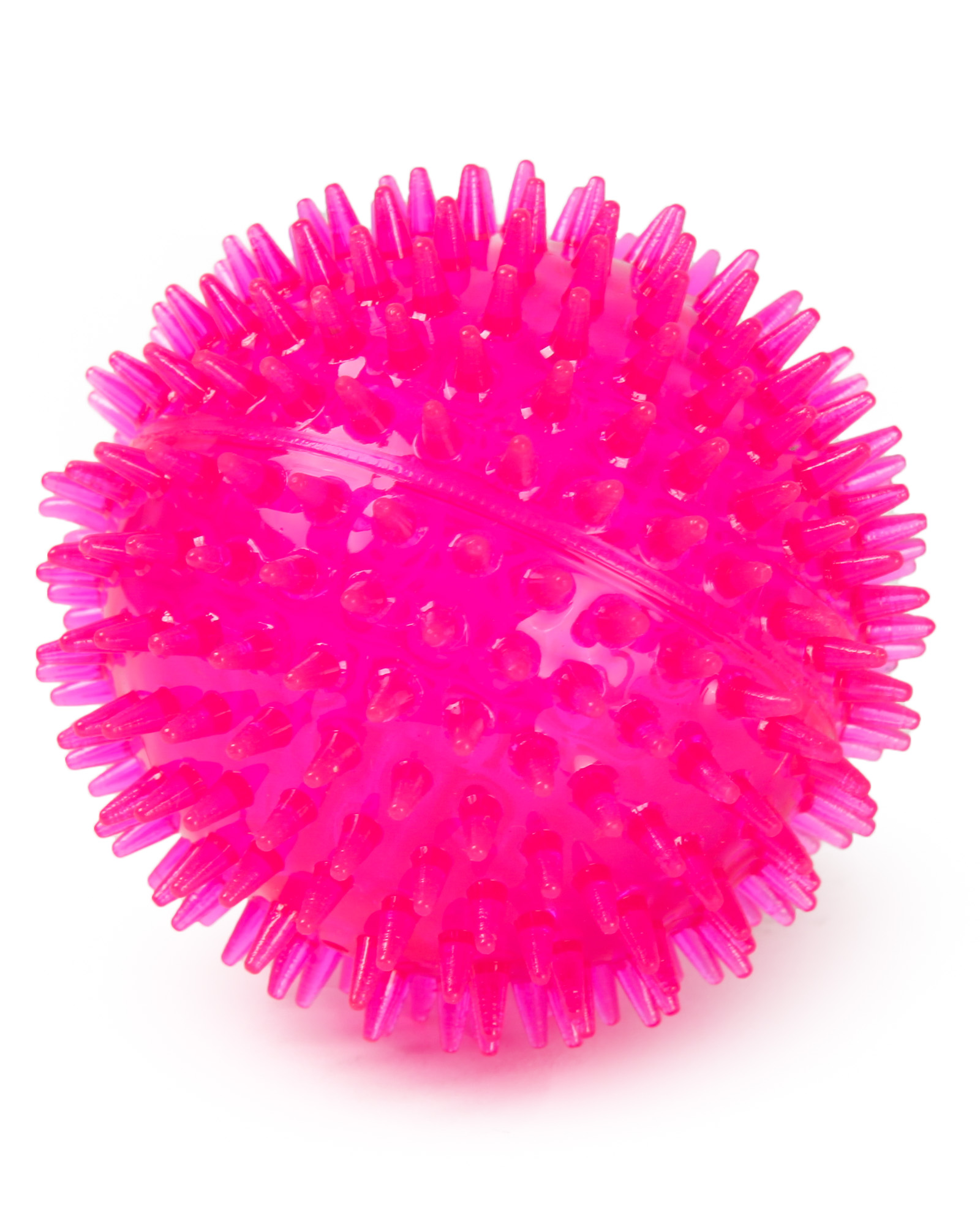 Игрушка для собак Barbaks Мяч с зубчиками пищит TPR 8см в ассортименте - фото 6