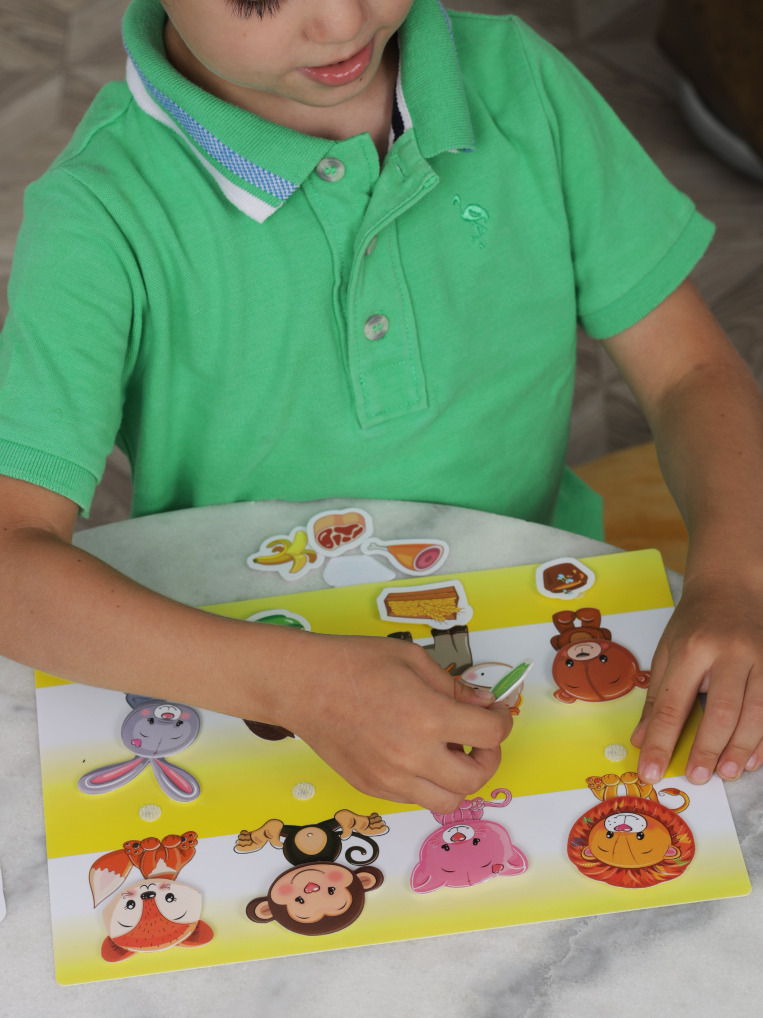 Игра развивающая Дрофа-Медиа Игра с липучками. Кто что ест? 4246 - фото 5