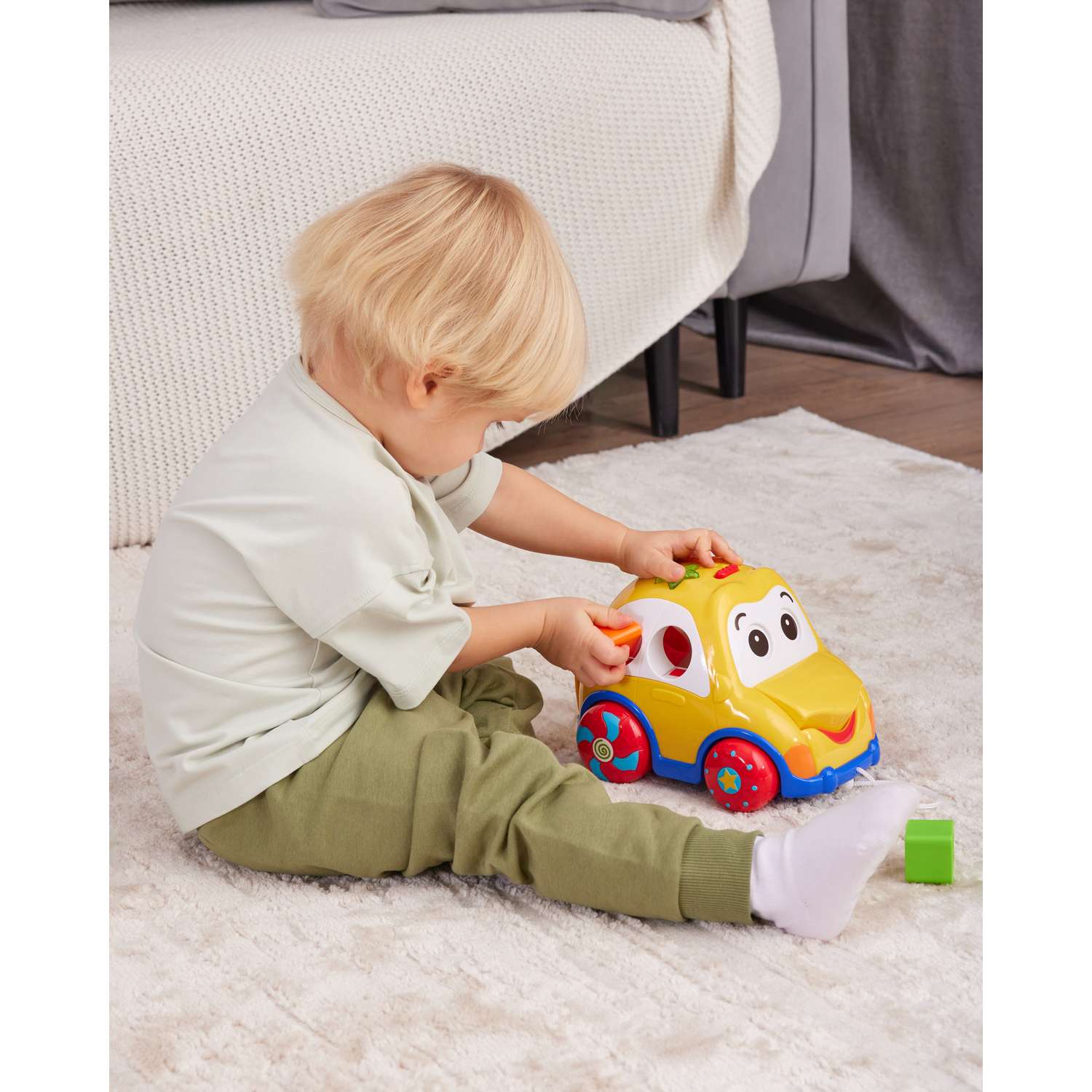 Игрушка BabyGo сортер Машинка - фото 5