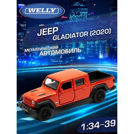 Автомобиль Welly Jeep 2020 Джип Гладиатор 1:34