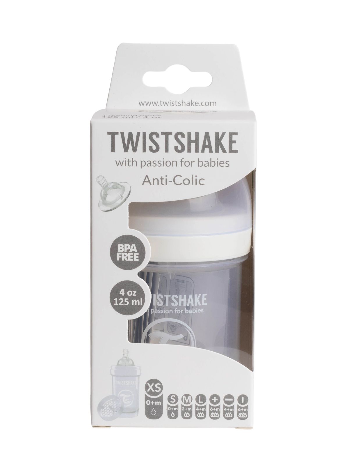 Бутылочка Twistshake Anti-Colic 125 мл 1 шт. - фото 8