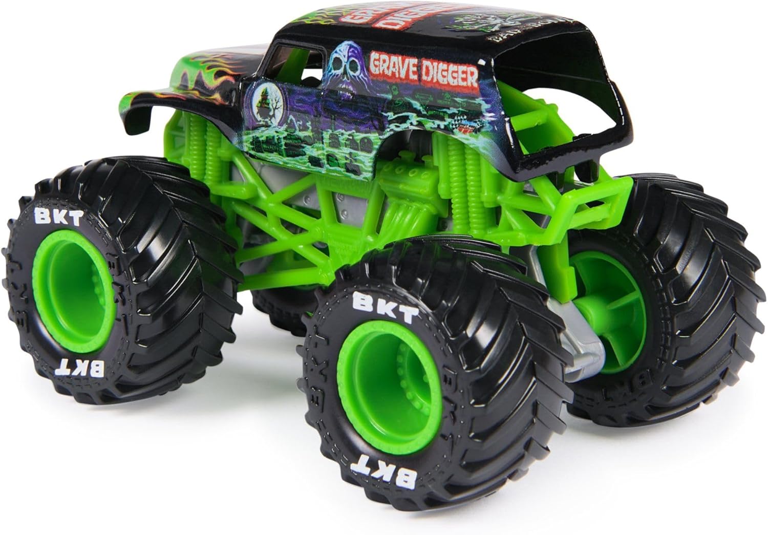 Монстр-трак Monster Jam Grave Digger 1:64 6044941/20156549 - фото 2