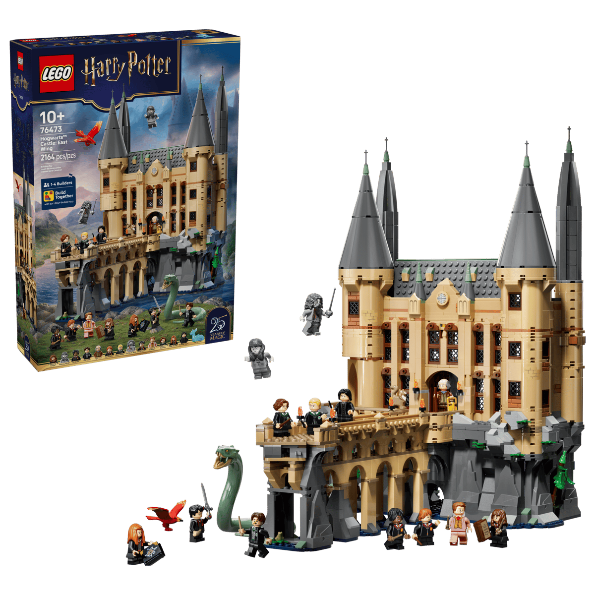 Конструктор LEGO Harry Potter Хогвартс Восточное крыло 2164 дет. - фото 1