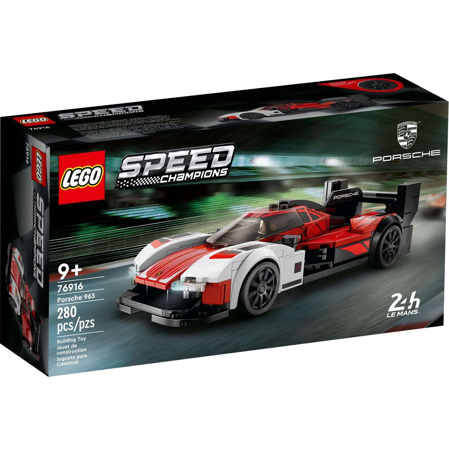 Конструктор LEGO Speed Champions Porsche 963 280 дет. - фото 7