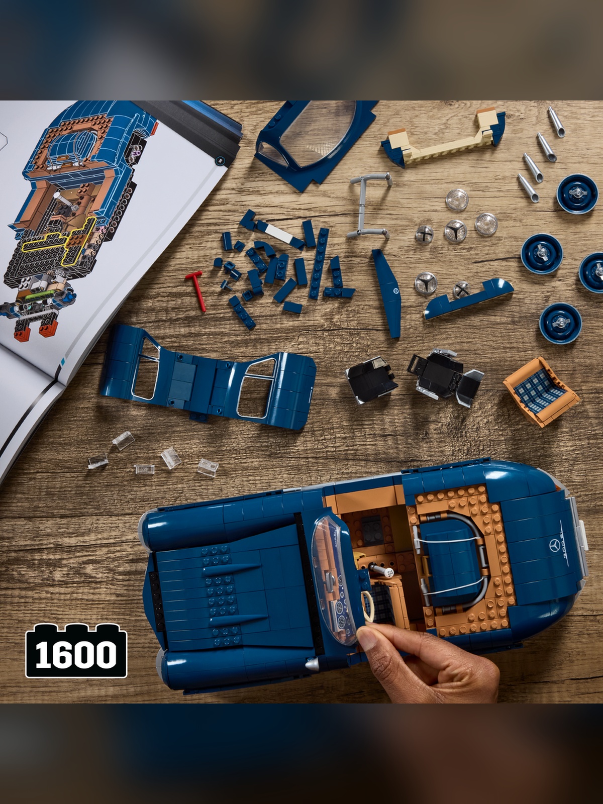 Конструктор Brick Shop Mercedes-Benz 300SL - фото 2