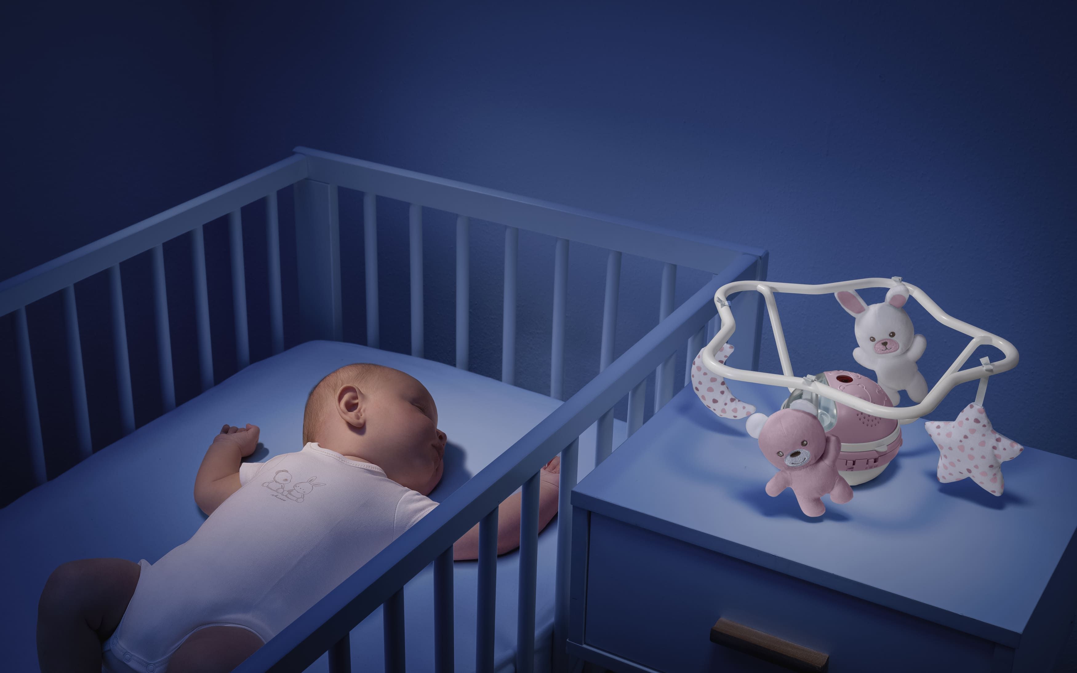 Мобиль Chicco Радуга 3 в 1 розовый - фото 11