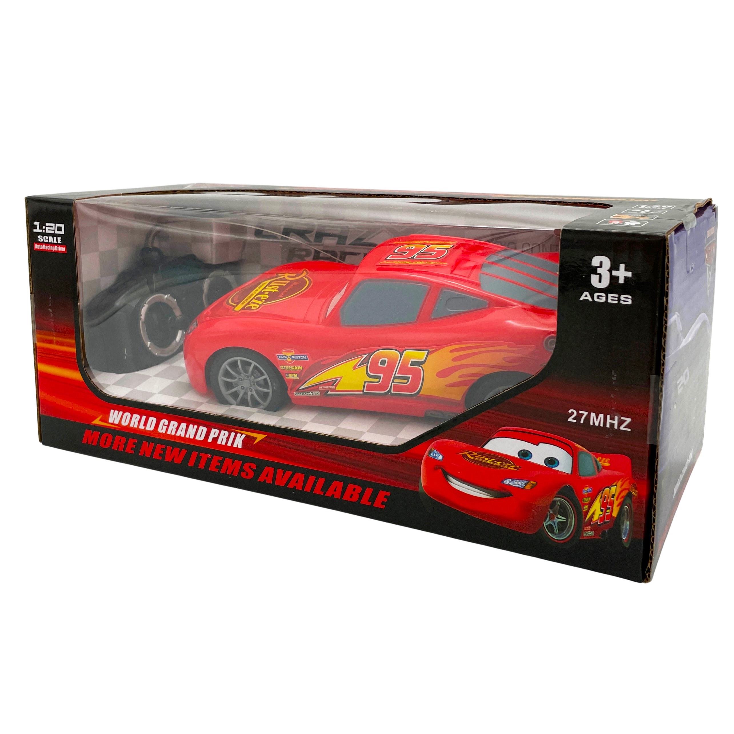 Автомобиль РУ Zhorya Молния Маккуин McQueen 1:20 - фото 8