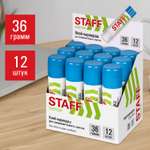 Клей-карандаш Staff 12 шт.