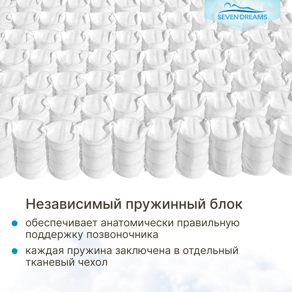 Матрас SEVEN DREAMS Dream 160х70 - фото 6