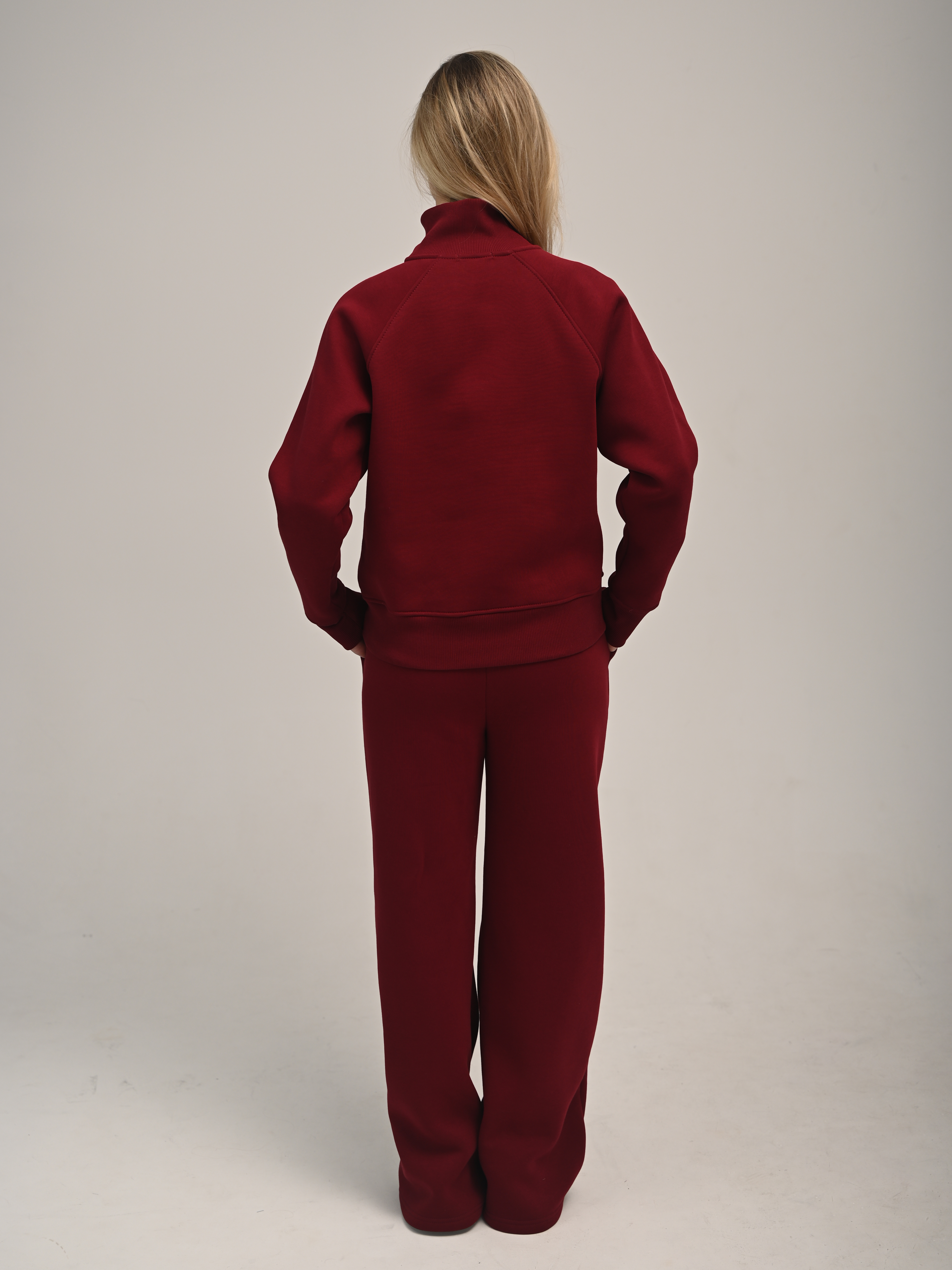 Костюм Агапэ 3058_бордовый - фото 6