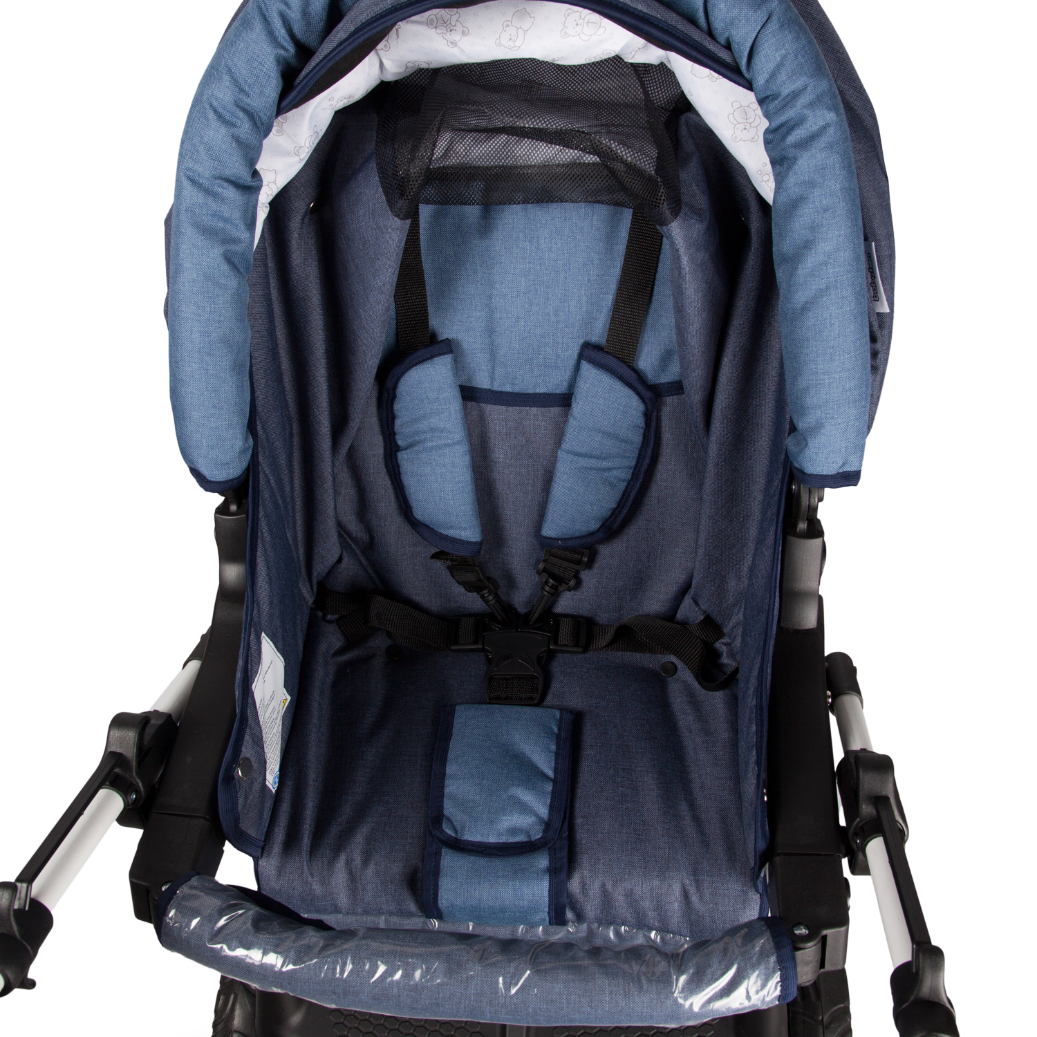 Коляска трансформер Babyton Pillo OX Dark Blue - фото 16