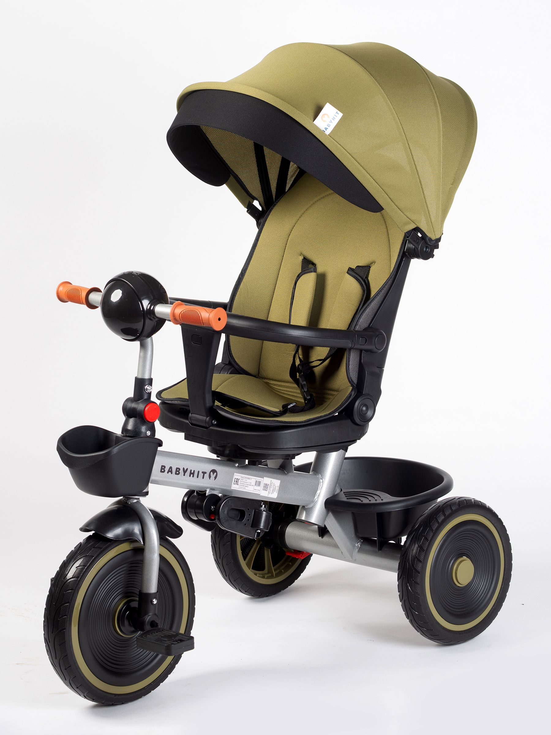 Трехколесный велосипед Babyhit 11 дюймов - фото 11