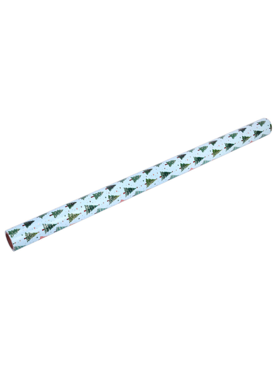 Упаковочная бумага Золотая сказка для новогодних подарков в рулоне 70х100 см набор 3 штуки - фото 7